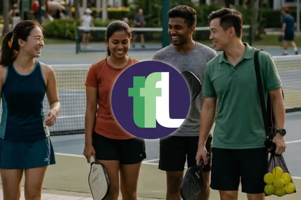 TFL Pickleball Play Lab players